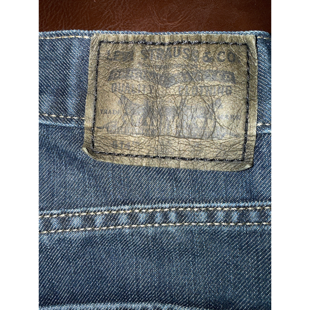 Levi's Levis 514 Slim Straight Denim Jeans Size 27x27 in Blue - Picture 5 of 5
